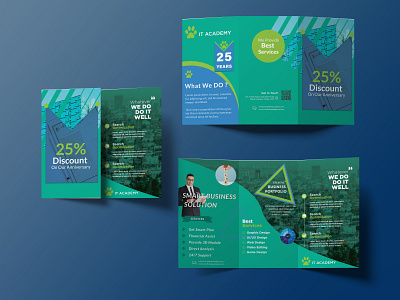 Corporate Brochure Design. branding brochure design flyer illustration minimal typography ui ux