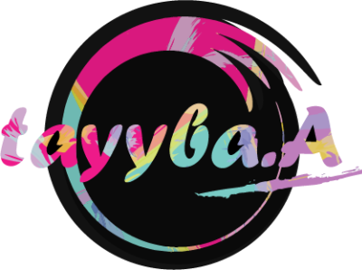 tayyba a final logo art branding design icon illustration logo minimal type typography vector