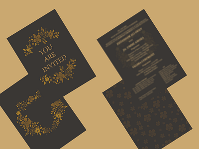 Wedding invitation Card Design