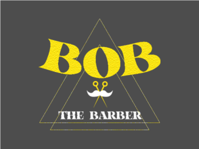 Barber shop Logo design concept