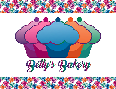 Betty's Bakery art branding dailylogo dailylogochallenge design icon illustration logo minimal typography