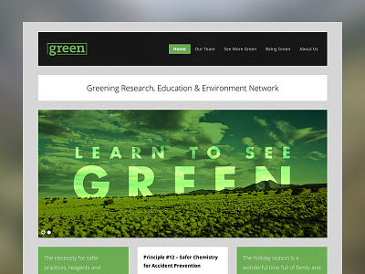 Greening Research Website green greening research site website