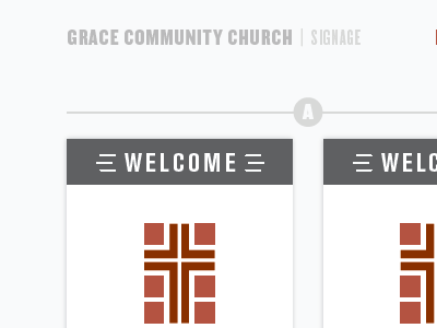 Grace Community Exterior Signs