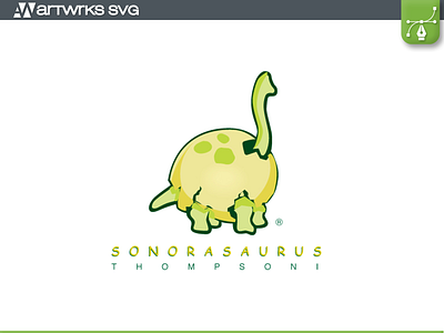 Custom Business Logo Design - Sonorasaurus