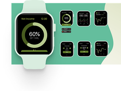 Cashdeck - Watch Os App app design applewatch applewatchdesign ios ios app design product design ui uidesign uiux watchapp watchos