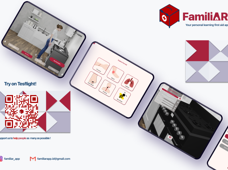 FamiliAR Your Personal Learning First Aid App by Zafira Fedhila on