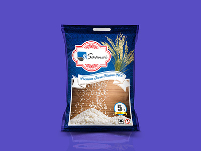 Rice Packaging Design branding graphic design packaging rice sack design