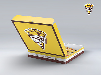 Pizza Box Design branding graphic design pizza box design