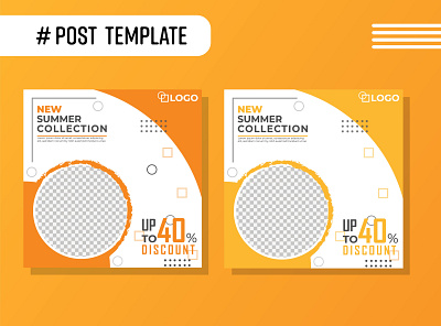 social media poster banner advertising branding design facebook facebook ads facebook cover instagram banner instagram post marketing minimal script socialmedia socialmediatemplate template trendy design twitter twitter banner vector