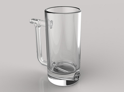3d model of Beer Mug Pipe 3dcad engineer industrial design keyshot manufacturing product design products rendering solidworks