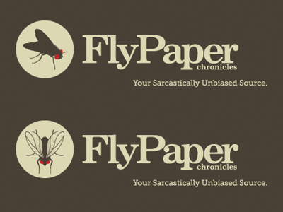 Flypaper Chronicles Logo branding fly identity logo marketing