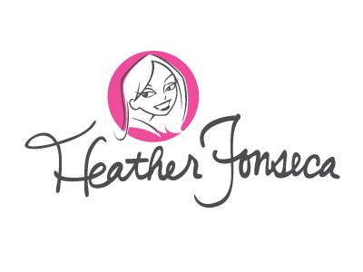 Heather Fonseca Logo branding doll fashion identity logo