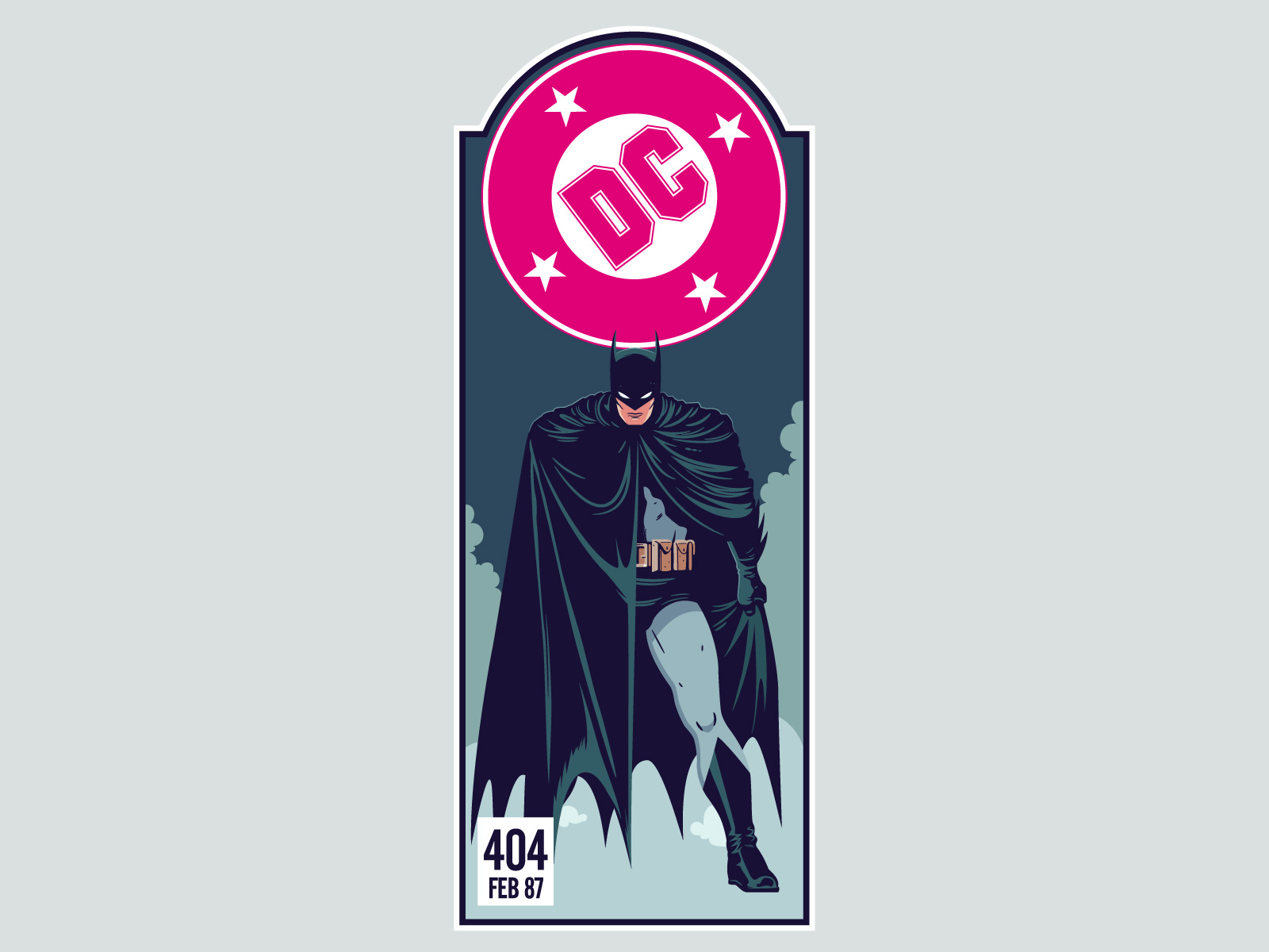 DC Corner Box Designs - Batman by Dennis Salvatier - tanoshiboy on Dribbble