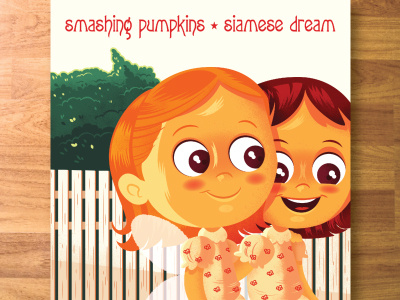 Smashing Pumpkins Siamese Dream digital paint illustration siamese dream smashing pumpkins