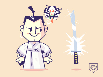 Lil BFFs - Samurai Jack Redux cartoon network character design illustration lil bffs samurai jack