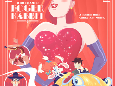 Who Framed Roger Rabbit Poster