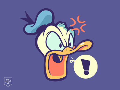 Happy Birthday, Donald! birthday disney donald duck illustration