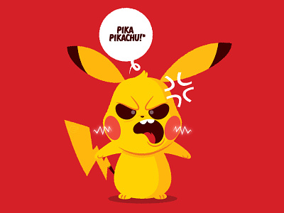 Pikachu character design pikachu pokemon