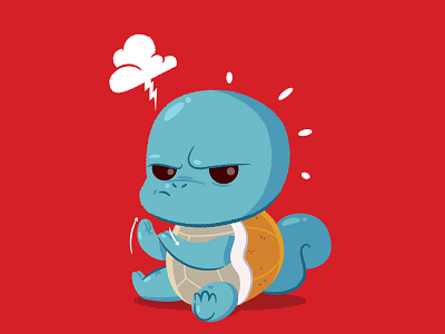 Squirtle character design pokemon squirtel