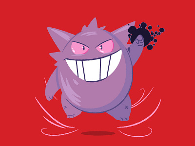 Gengar character design gengar pokemon pokemon no