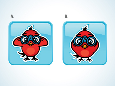 App Branding Design app bird branding logo