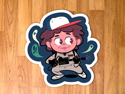 dustin stranger things ghostbusters