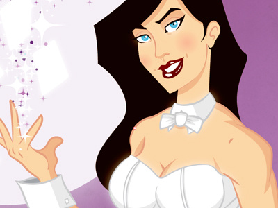 Zatanna Illustration comics illustration vector women