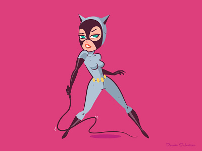 Catwoman batman batman animated btas catwoman character design illustration