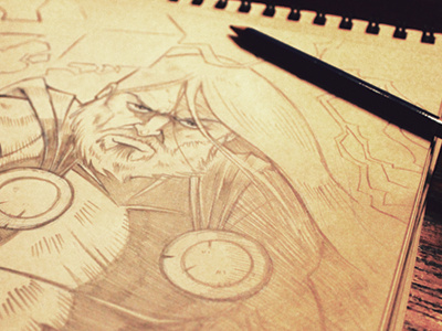 Thor Sketch marvel comics sketch thor