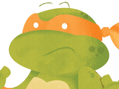 Ninja Turtle, huh? - WIP cartoon illustration ninja turtles vector vexel