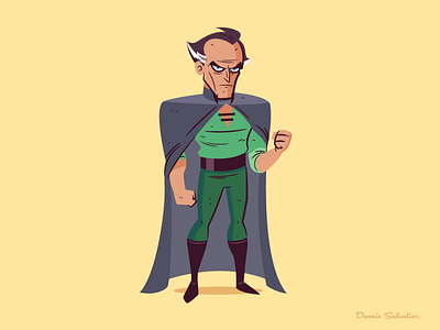 Ra's Al Ghul batman batman the animated series character design dccomics illustration ras al ghul vector
