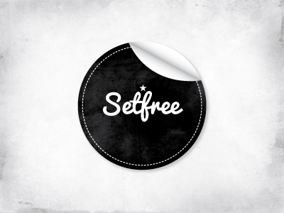 Setfree Title Treatment brand logo music rock rock band title