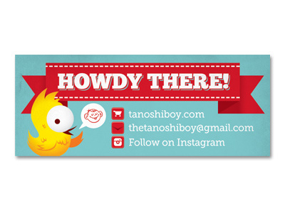 Tanoshiboy Moo Minicards business card design marketing moo print promotions