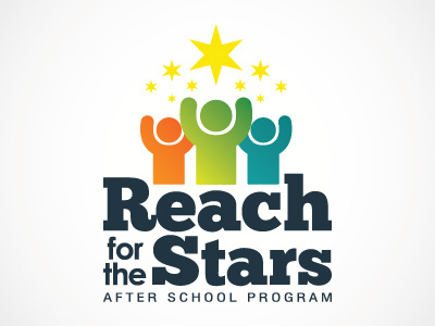 Reach For The Stars V3 branding kids logo program school