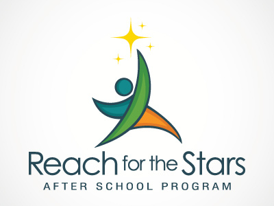 Reach For The Stars V1.2 branding kids logo program school