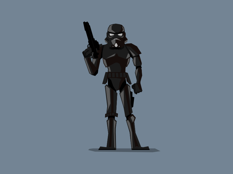 Shadow Trooper by Sébastien DEL GROSSO on Dribbble