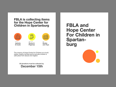 FBLA Donation Flyer