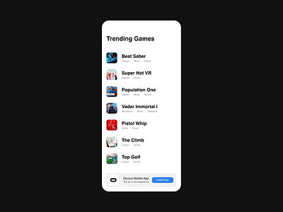 Oculus Trending