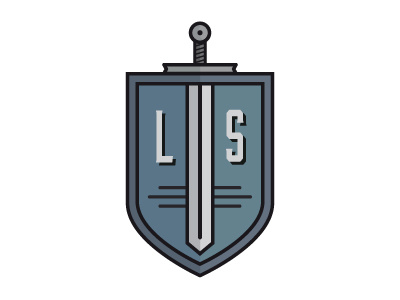 Legend Sword Logo ancient arms cute elegant emblem heraldic legend medieval shield steel sword