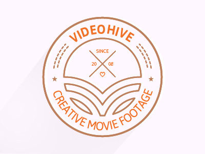 Clean and Clever Insignias, Badges - Number 04 advertisements badges clean commercial heart insignias label star sticker vector video