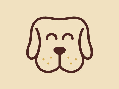 Happy Dogs Logo cute dogs happy logo mascot pet puppy veterinary