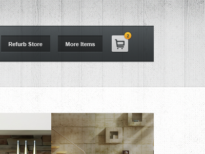 eCommerce Menu