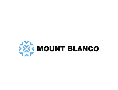 Mount Blanco Logo design graphic design logo logodesign vector
