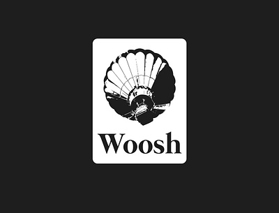 Woosh Logo brand identity branding corporate identity design flat graphic design icon logo logodesign vector