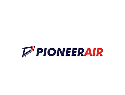 PIONEER AIR brand identity branding corporate identity design graphic art graphic design icon logo logodesign minimal