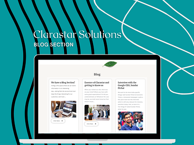 Clarastar's Blog Section