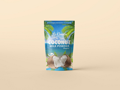 La Greca Coconut Milk Powder coconut milk pouch pouch design powder tree