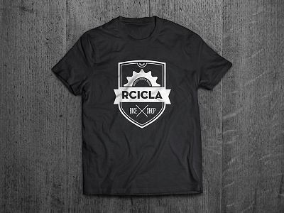 Rcicla T-Shirt bicycle bike brand fixed gear fixie identity logo shop single speed t shirt