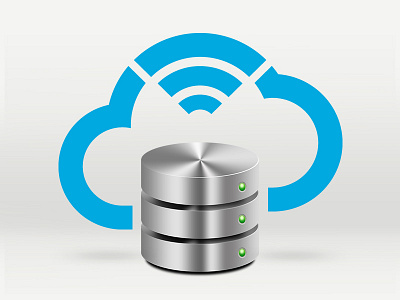 cloud storage icon cloud graphic icon illustration realtime storage
