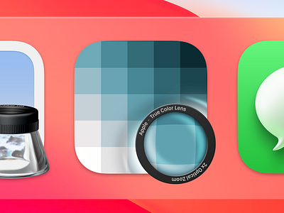 Color Picker / Palette Big Sur Style App Icon app apple application big sur bigsur catalog catalogue color dock icon lens mac macos neomorphism optical palette picker true zoom